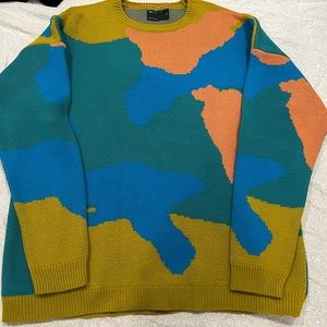 Multi color sweater